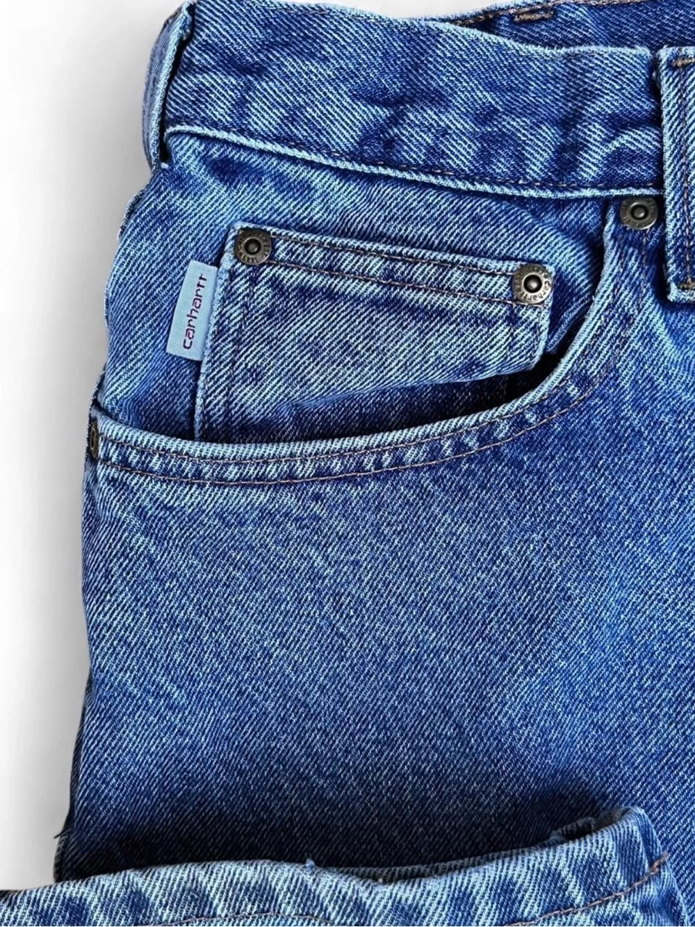 Carhartt Men's Relaxed Fit Jeans in Blue Denim SZ 36 X 32